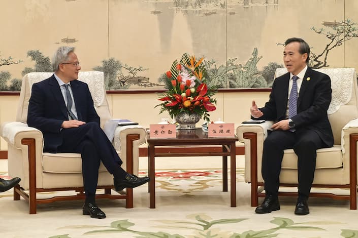 Nvidia CEO Joins U.S. Delegation to China to Secure AI Market Access